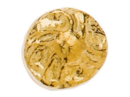Grande Ornamento de Botão Português Dourado Douradohispano Hipica