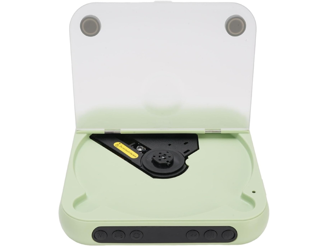 Leitor Cd Portátil Bluetooth Vikye, De De Mesa Recarregável Com Alto-falantes, Carregamento Rápido Com