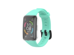 Bracelete Silicone para Huawei Band 6 Verde-Azulado
