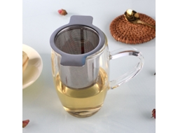 Coador De Chá Leve Em Aço Inoxidável Com Tampa, Infusor Duas Hastes, Doméstico, Separador Chá. Aquaforge