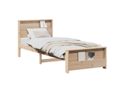 Estrutura da Cama Castanho em Madeira Processada MAISON EXCLUSIVE (75x190 cm)