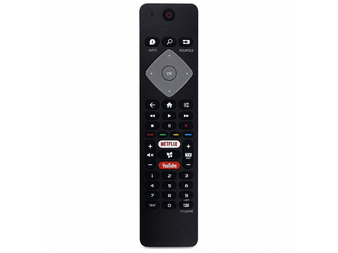 Comando À Distância Para Tv Compatível Com Philips Brc0884305/01, Sem Programação