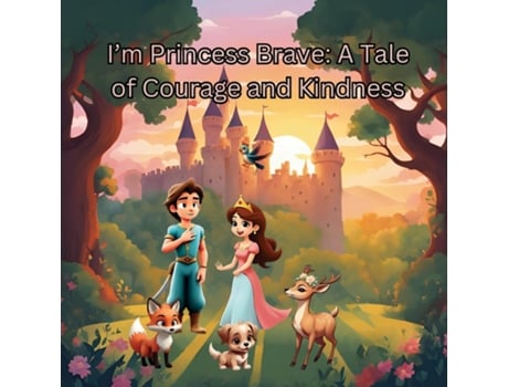 Livro I Am Princess Brave A Tale of Courage and Kindness Children Story Book de Art Mate (Inglês)