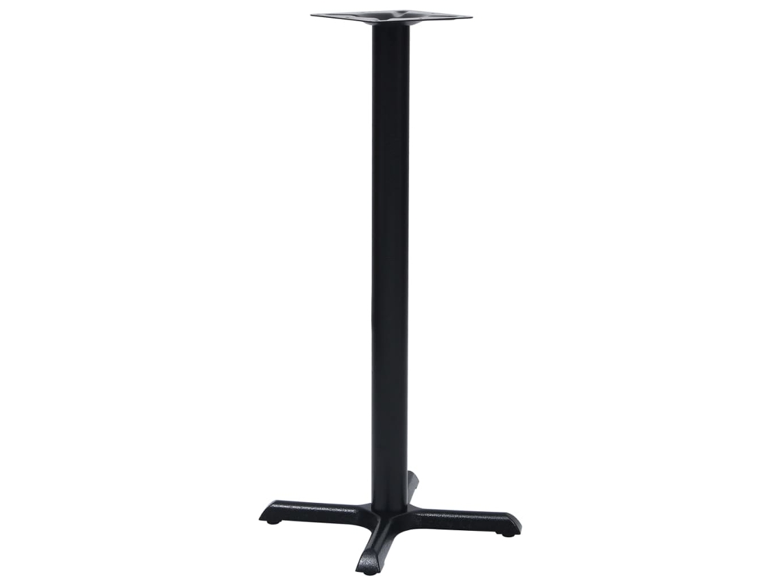 Vidaxl Perna Para Mesa De Bistrô 56x56x107 Cm Ferro Fundido Preto