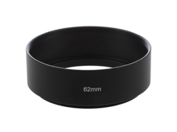 2026 paraguas de Lente de Metal 62mm para Cámara Con Rosca, Protector Contra Luz Extranjera Y Choques, Negro S2024123011868