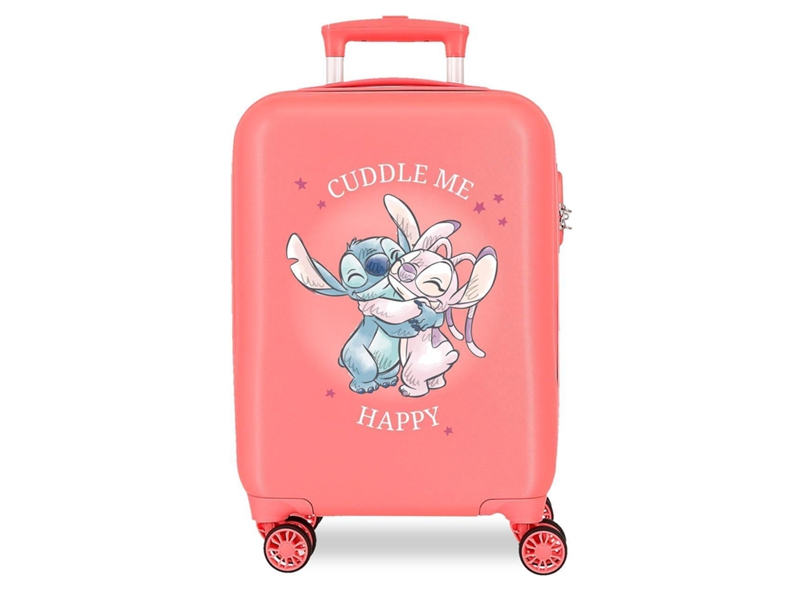Disney Mala De Cabine Abs Rígida Cuddle Me Rosa