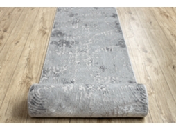 Passadeira Structural Mefe 8725 Dois Níveis de Lã Cinza Cinzento 80 cm