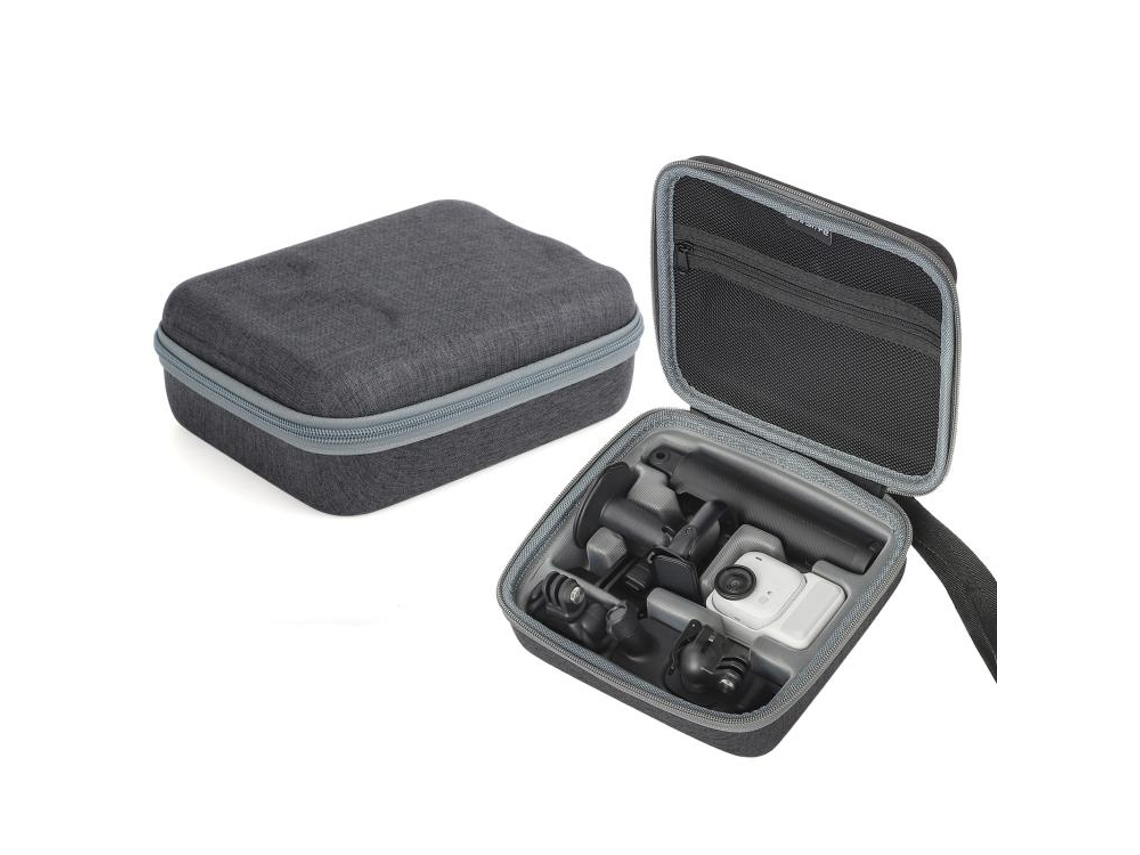 Bolsa de Armazenamento HALINUIA Gu b046 para Insta360 Go Ultra (tecido Premium, 253 G, 201x187x75 Mm)