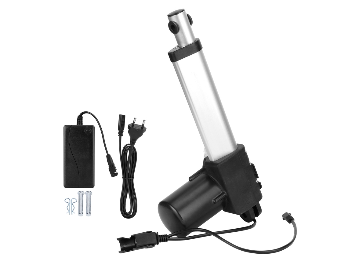 Motor Linear Laxiscreed De 150 Mm De Curso E Alimentação 24v Dc Para Elevadores Telescópicos