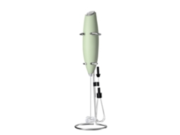 Espumador Elétrico de Leite, com Suporte, para Café, Verde AQUAFORGE