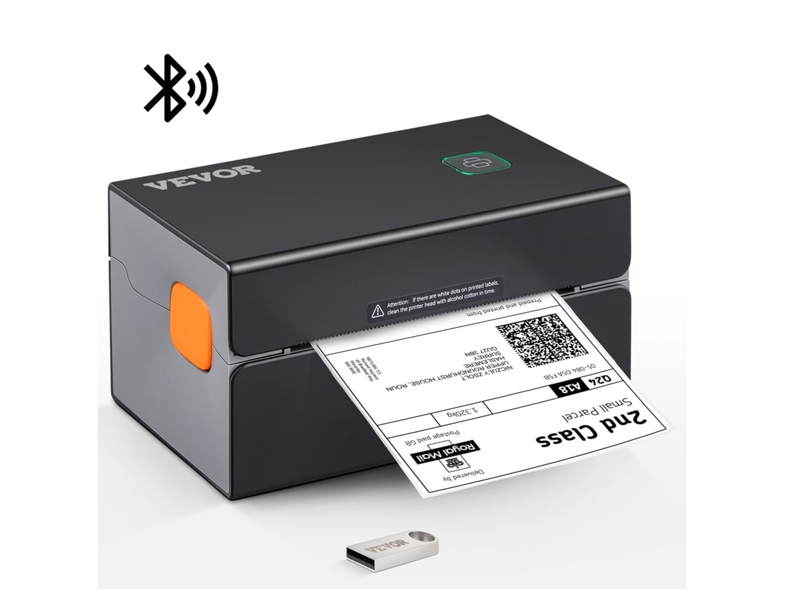 Impressora de etiquetas térmica sem fio móvel, Bluetooth