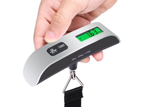 50kg/10g Lcd Display Digital Balança Eletrônica Para Bagagem Fancy Home