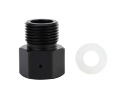 Adaptador Cilindro Soda Preto Regulador Tanque Co2