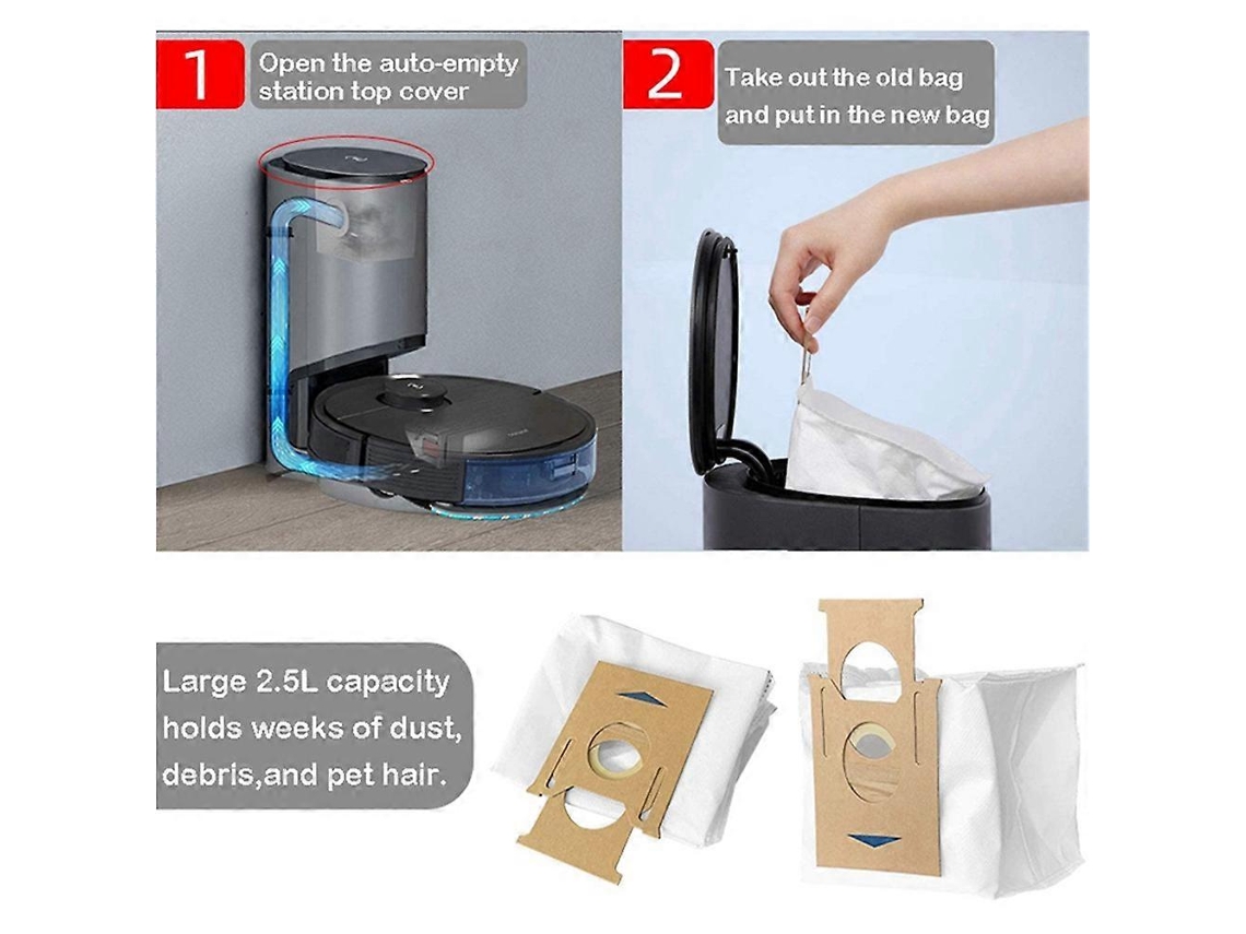 Saco Para Pó Ecovacs T9, Compatível Com T8, N8