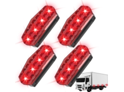 Luz De Advertência Estroboscópica Sem Fio Para Carro