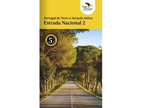 Livro Portugal de Norte a Sul Pela Mítica Estrada Nacional 2 - 5ª Edição 2021 (Português)