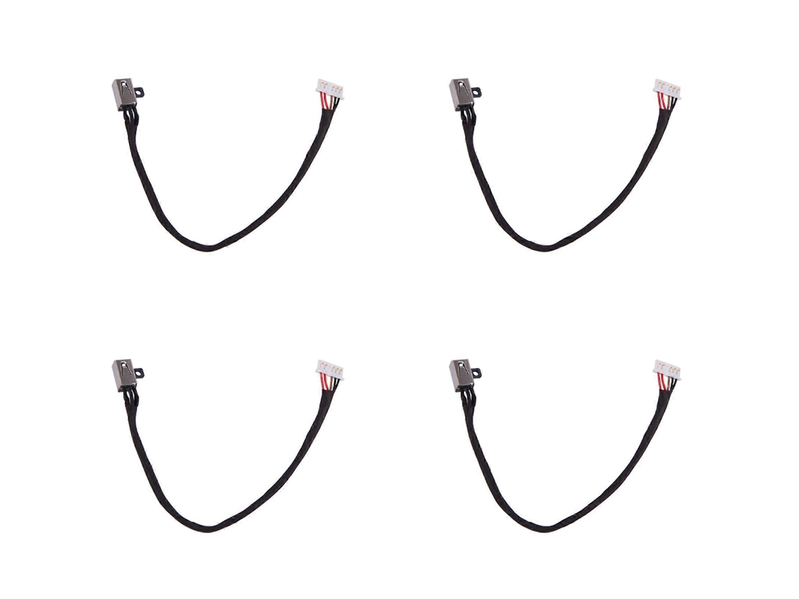 4x Fivela Cabo Harness Conector Dc Jack 15-3551 14-3458 3558 3552