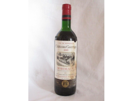 Vinho Tinto CHÂTEAU GARRIGA 1985 (75 cl - 1 unidade)
