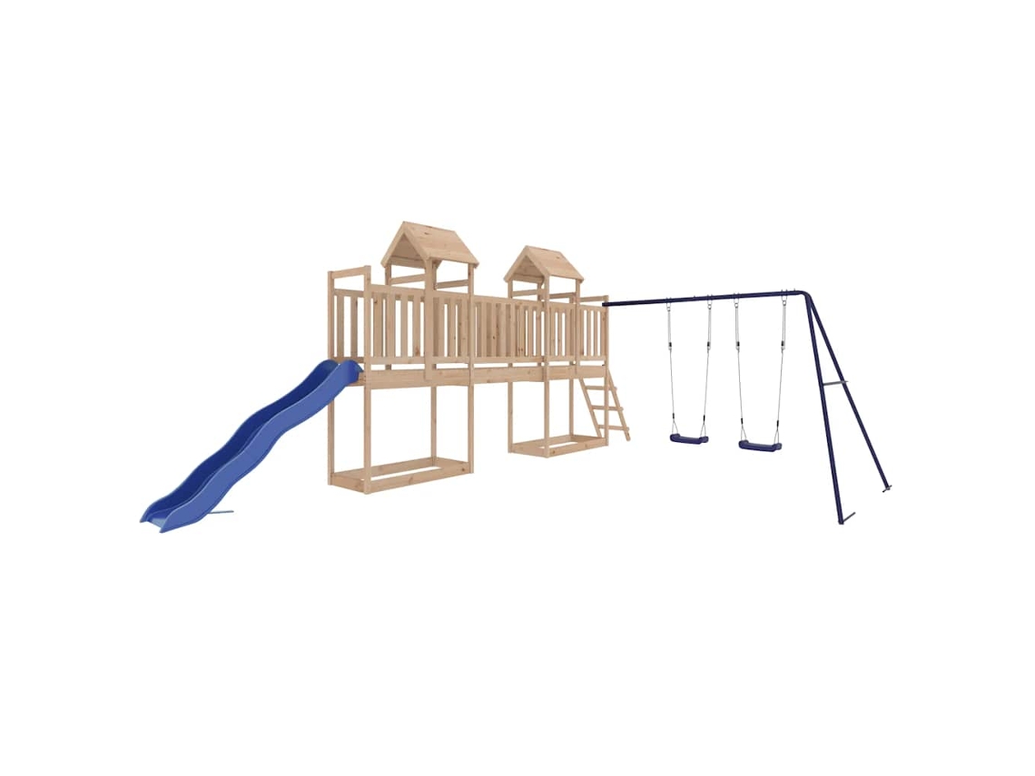 Outdoor Playset, Outdoor Playsets Vidaxl Marrom Madeira De Pinho (n/a)