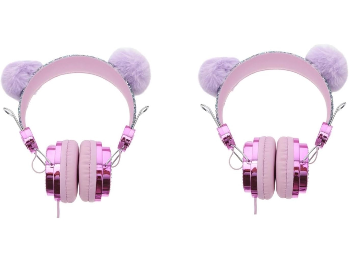 Bestonzon 2 Unidades Fones De Ouvido Com Microfone Para Meninos E Meninas, Ideais Para Escola E Viagem, Com Design De