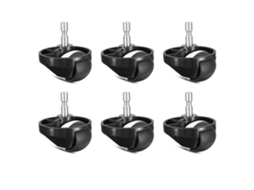 Conjunto de 6 rodízios dianteiros para aspirador de pó iRobot Roomba séries 500, 600, 700 e 800.