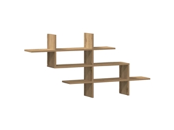 Wall Shelf, Wall Shelves Vidaxl Marrom Madeira Processada (n/a)