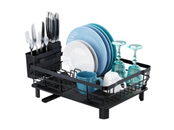 Rack de Secagem de Utensílios LAXISCREED Preto 43x33x15cm