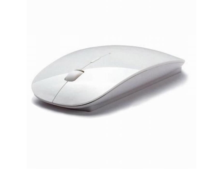 Mouse USB sem fio com luz óptica Kingwing® 2. 4g Rf Dpi branco