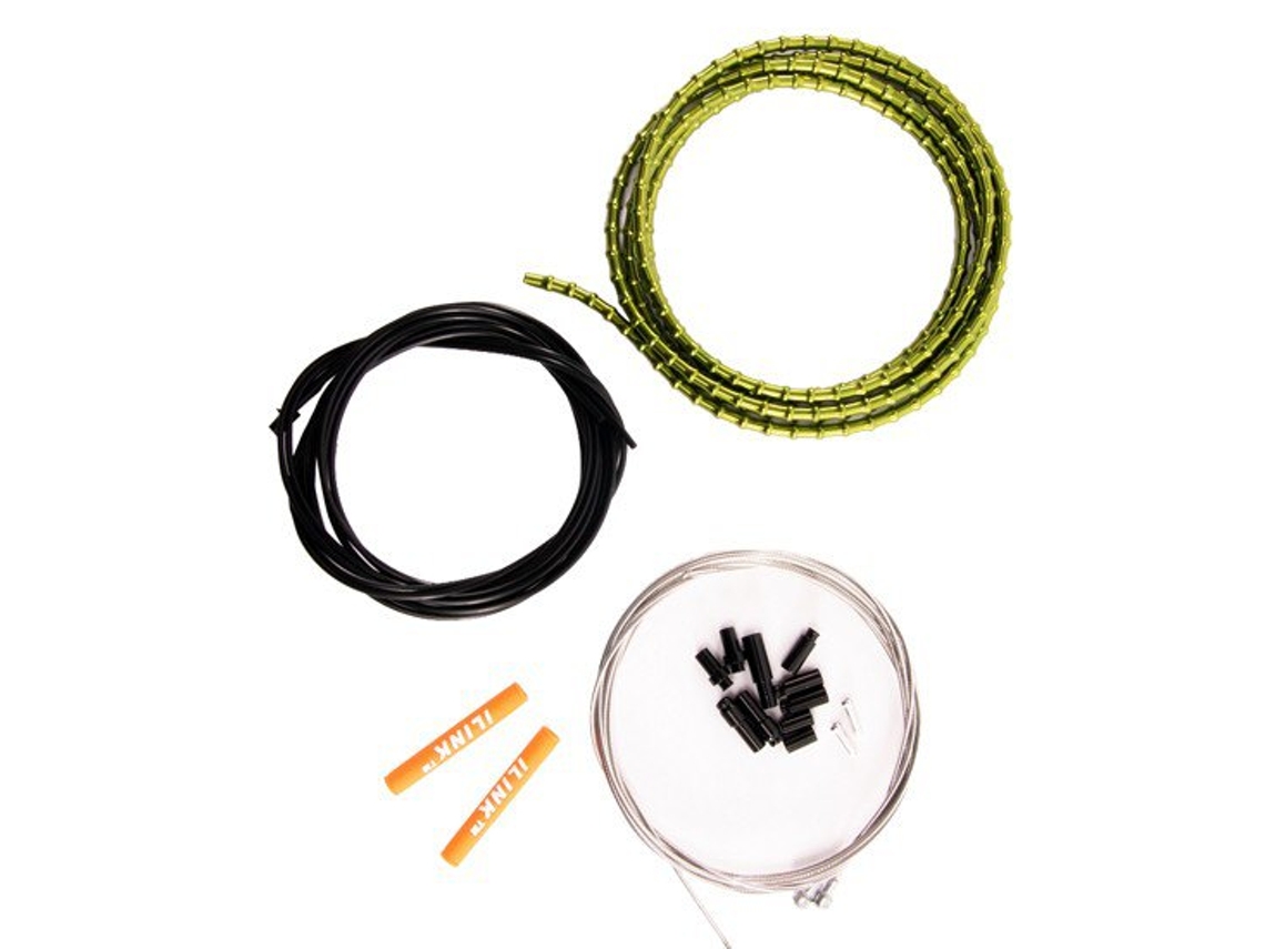 I-Link 5.5 Mm Estrada Freio Cabo Kit Verde 900/1700 Mmalligator