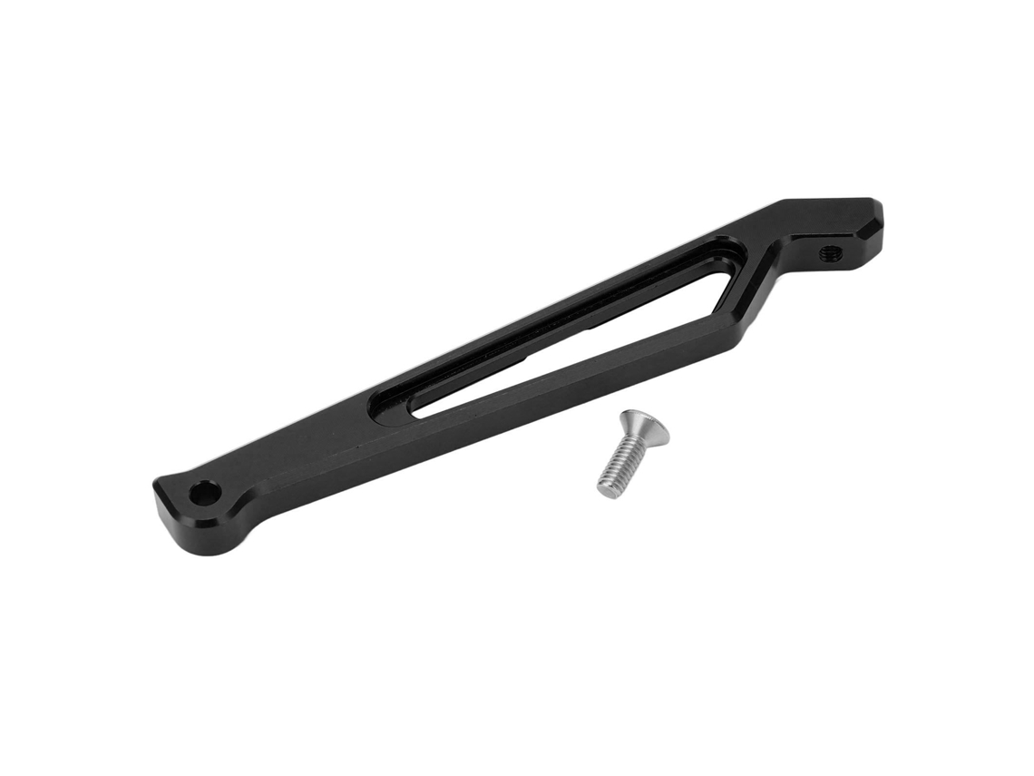 Suporte Traseiro De Chassi De Liga De Alumínio Para Carros Rc Arrma Senton Typhon 1/10 1/8 Preto