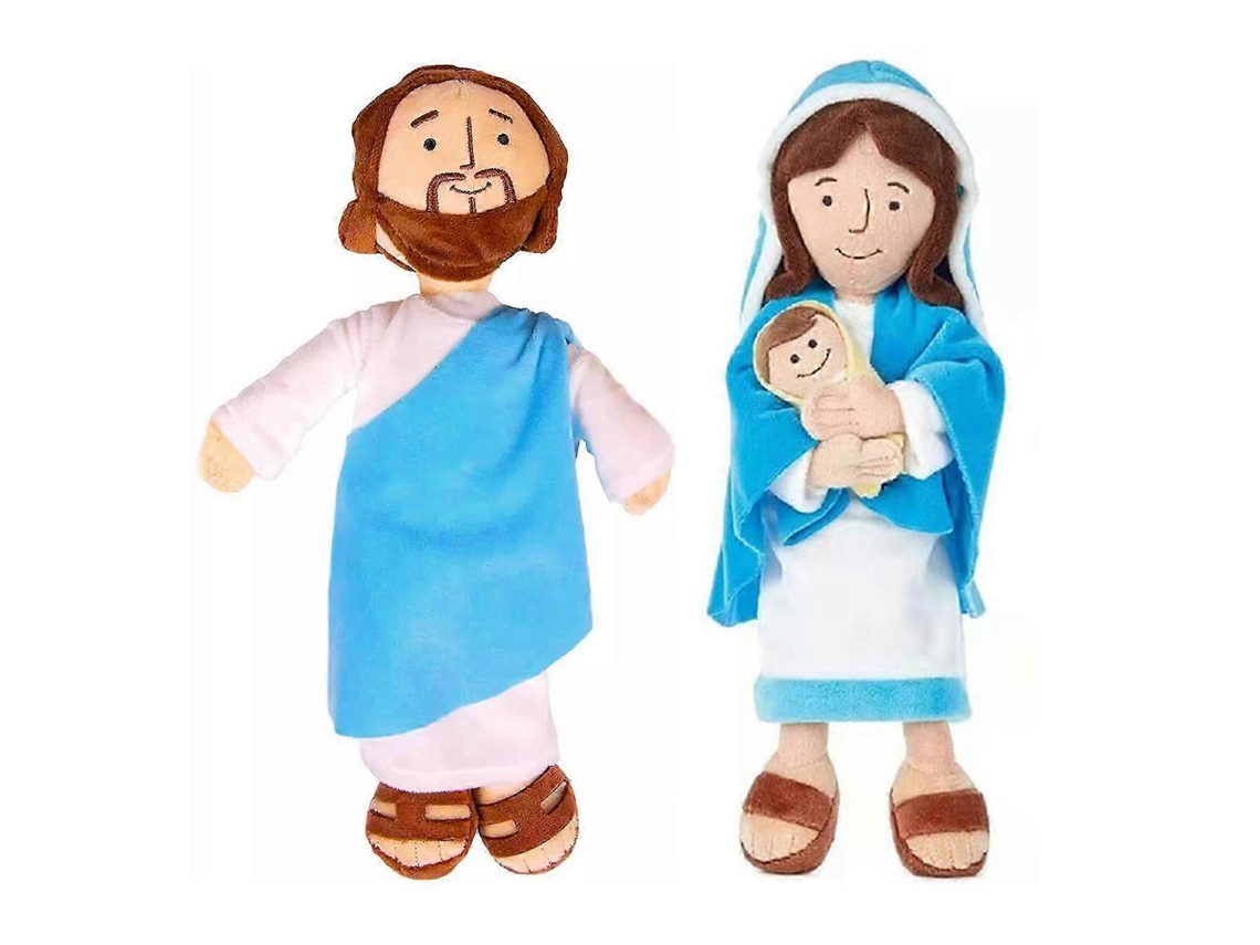 Conjunto De Peluches Jesus E Maria, Presente Religioso