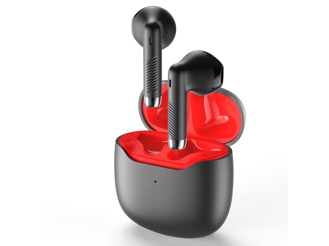 Auriculares Bluetooth True Wireless Sem Fio Verdadeiros com Som Premium e Graves Intensos Resistência À Água Ipx7 A