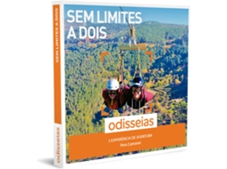 Pack Presente ODISSEIAS - Sem Limites a Dois | Experiência de Aventura 2 pessoas