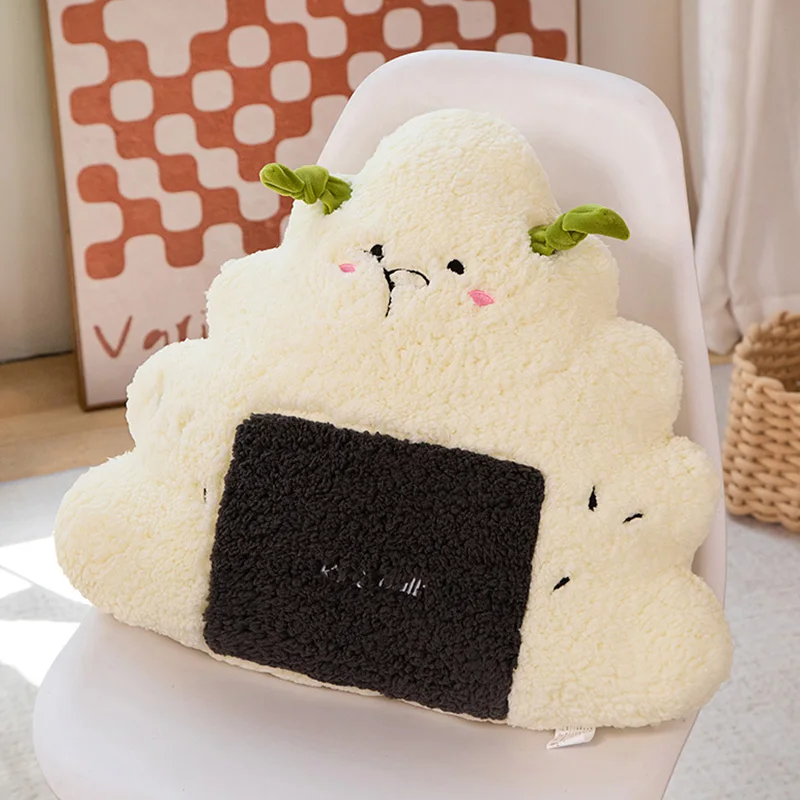(marrom Claro, 50 Cm) Almofada Decorativa Para Adultos Em Formato De Bolinho De Arroz, Almofada Para Sofá, Almofada Decorativa Fofa Em Estilo Japonês
