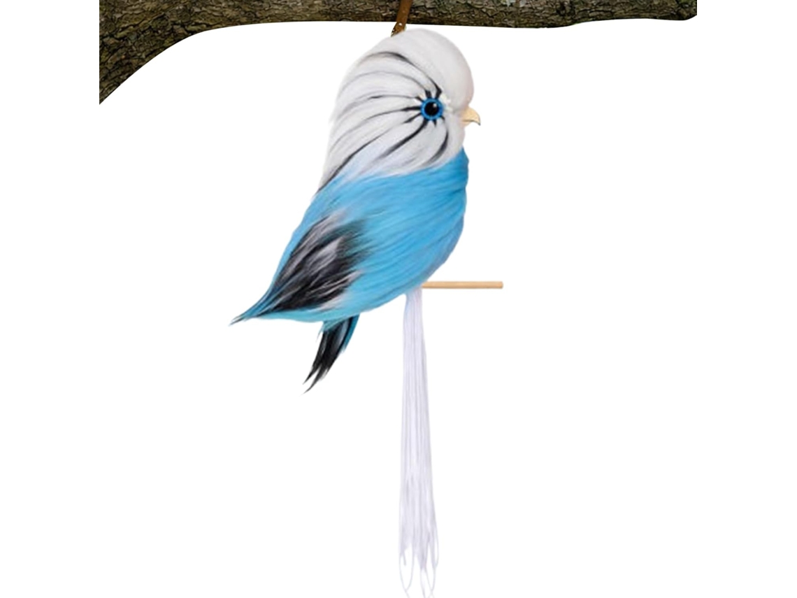 Pássaros Artificiais, Decoração Artística de Animais em Estilo Tropical, Coloridos e Falsos para Uso Externo, na CHABERLU