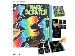 Livro de Rascunhos Mágicos Dino World