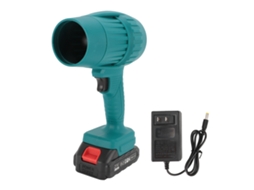 Purificador de ar portátil Primerox semi fio azul de 1500 mAh, eficiente, para limpeza de carros e folhas.