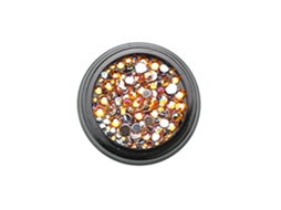 Adorno De Unhas Com Strass Ab De Acrílico Glitter - 24 Ferramenta De Manicure Paillettes 3d