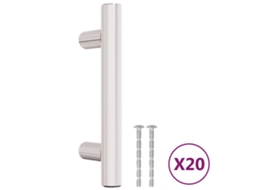 Cabinet Handle, Cabinet Handles Vidaxl Prateado Aço Inoxidável (64 Mm)