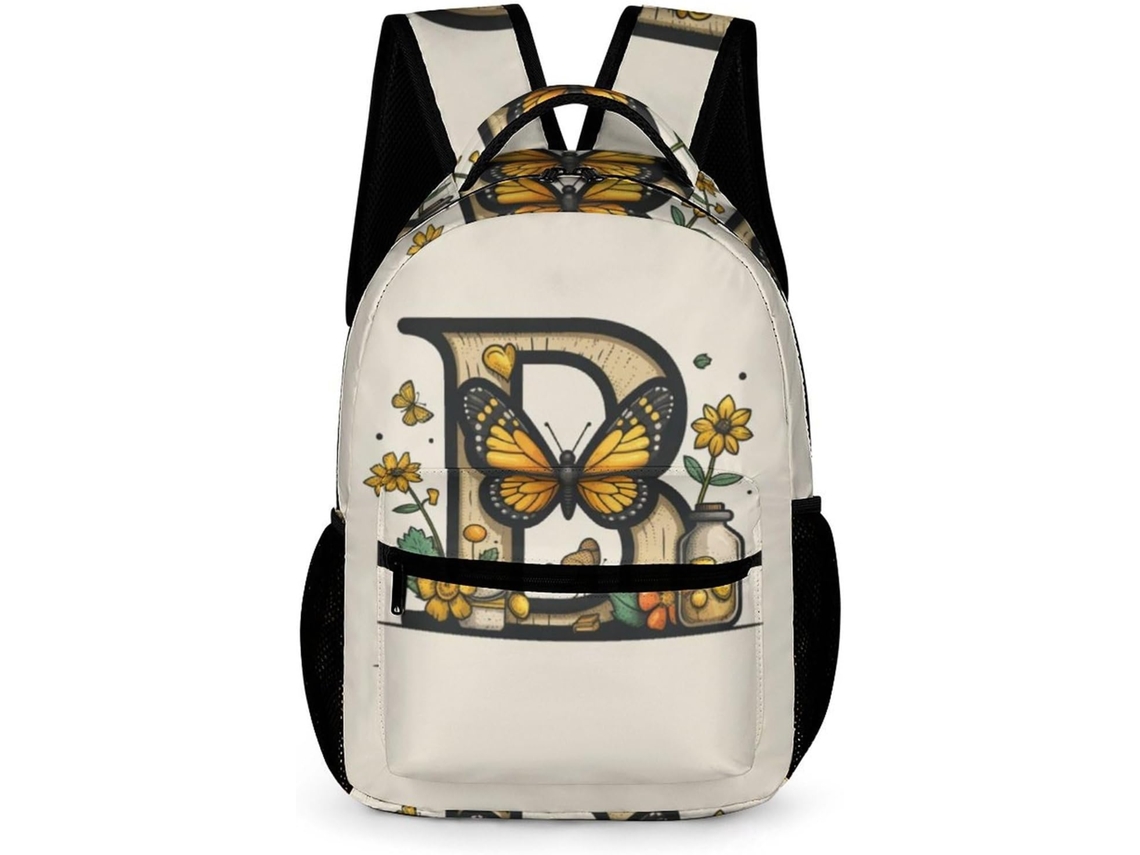 Mochilas Escolares Personalizadas Com A Letra B Para Meninas, Material Escolar O Ensino Fundamental,