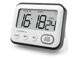 Relógio Multifuncional, Temporizador, Despertador, Grande Lcd, 99 Horas 59 Minutos 59 Segundos