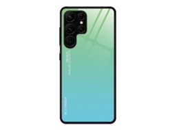 Capa De Celular De Vidro Com Cores Gradientes Para Samsung Galaxy S23 Ultra 5g
