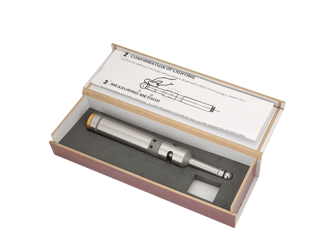Laxiscreed Detector De Borda Em Aço Inox Para Fresadoras Cnc E Centros De Usinagem