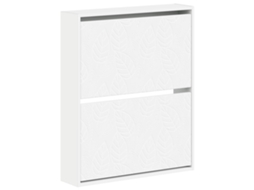 Vidaxl Armário De Sapatos De Parede Delft 71 X 17 X 86 Cm Branco