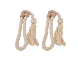 2pcs Cordão Magnético de Algodão para Amarrar Cortina Holdback Rope | S/MARCA