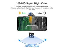 Camera Pássaro Inteligente 1080p LAXISCREED