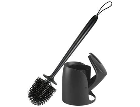 Conjunto de Escova de Banheiro em Silicona com Suporte Automático MEOIRUERY