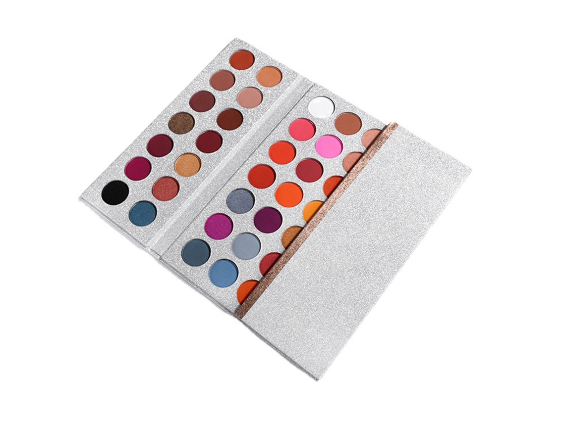Paleta De Sombras De Ojos Con 63 Colores Altamente Pigmentados Para Maquilladores Profesionales