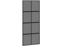 Sliding Door, Sliding Doors Vidaxl Preto Vidro (90 X 205 Cm)