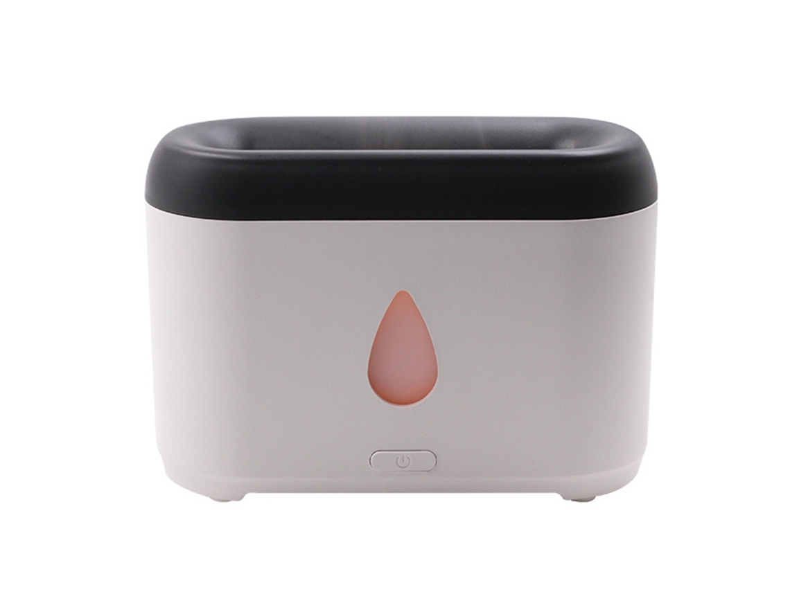 Difusor de Óleo Essencial Flame Air Umidificador 200ml Ultra Silencioso Usb para Casa Escritório | S/MARCA